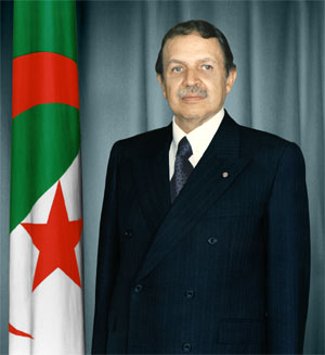 Abdelaziz Bouteflika aktuell Staatspräsident 